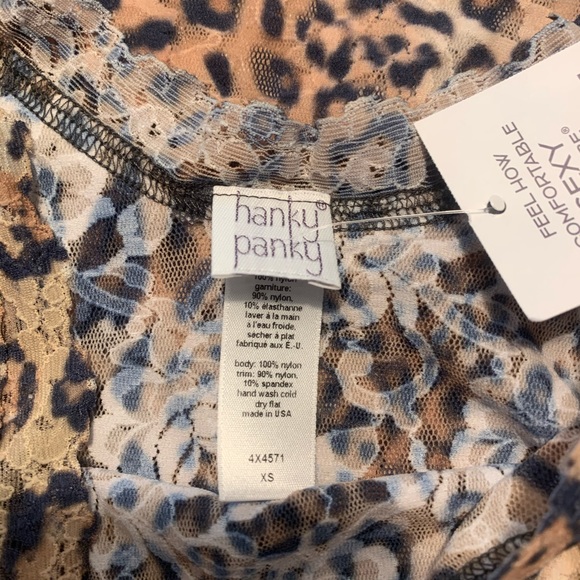 🐆Hanky Panky Signature Lace Tank Leopard Print - Picture 4 of 4